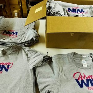 Custom printed and embroidered apparel produced by SignsMania