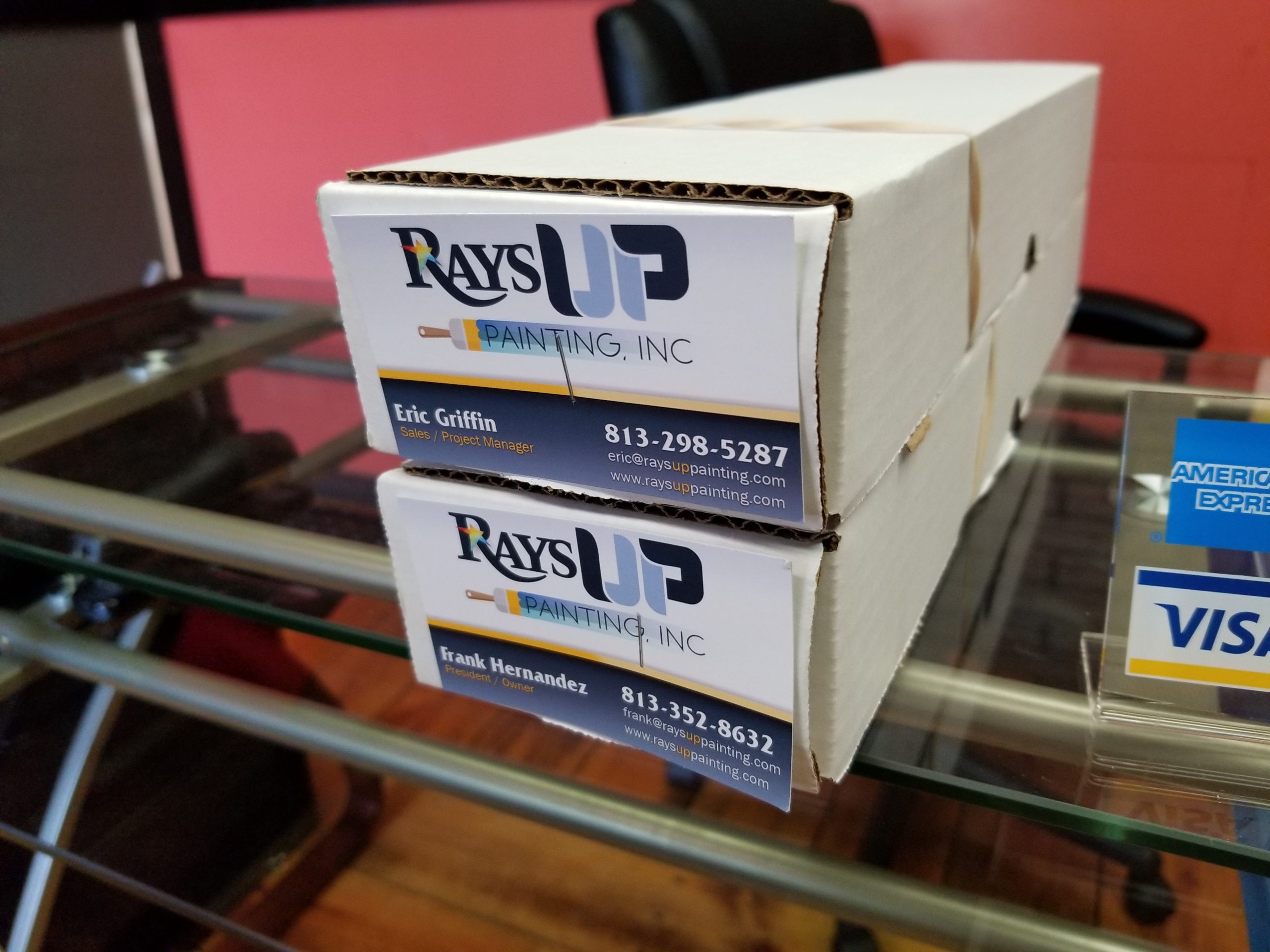 Custom printed product produced by SignsMania